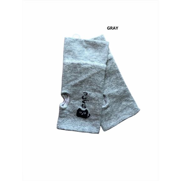 Two pairs cotton cat fingerless gloves - Picture 3 of 8